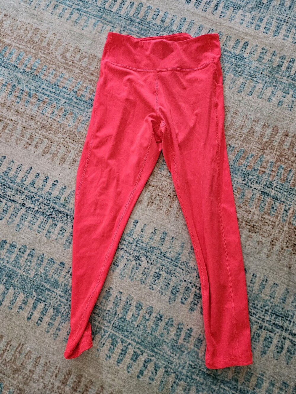 Womens Bright Pink Active Leggings